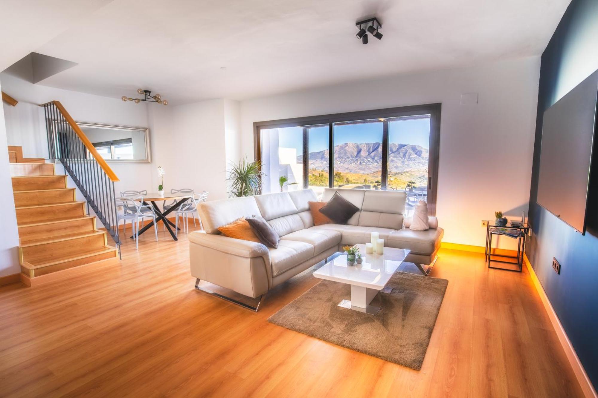 Penthouse La Cala De Mijas Golfview,Mountain Ans Seaview Apartment Bagian luar foto